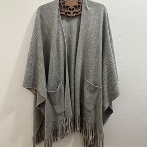 Steve Madden Fringe Shawl